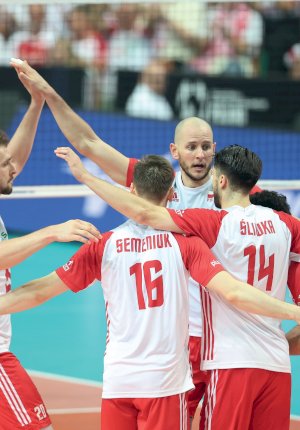 Przejęte od Rosji Mistrzostwa Świata w Piłce Siatkowej Mężczyzn, finałowy mecz Polska–Włochy, Katowice, 11 września 2022 r. Fot. Andrzej Iwańczuk / Reporter / East News